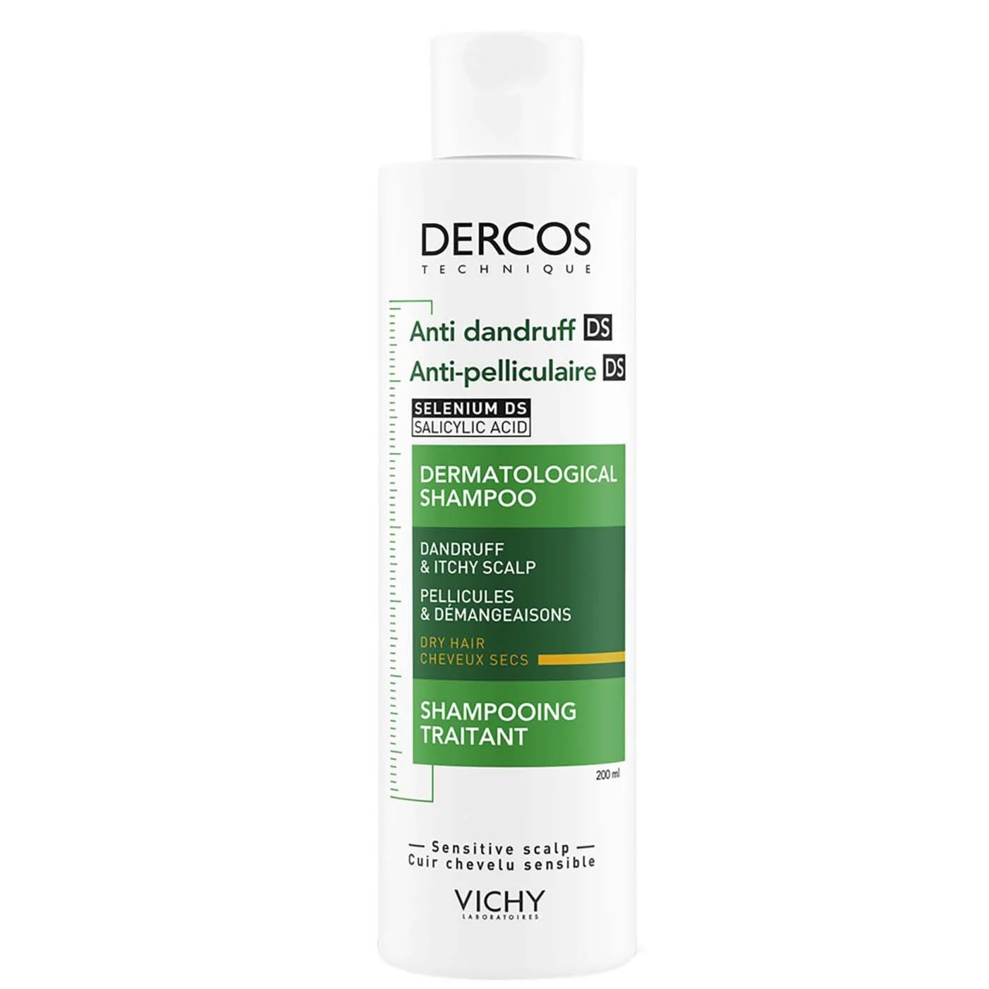 Vichy Dercos Anti-Dandruff Sensitive herkälle päänahalle